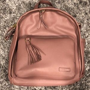 Skip Hop Greenwich Diaper Backpack in Rose/Pink
